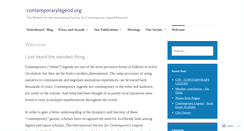 Desktop Screenshot of contemporarylegend.org